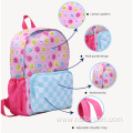 Outdoor lightweight printed smiling face children's backpack